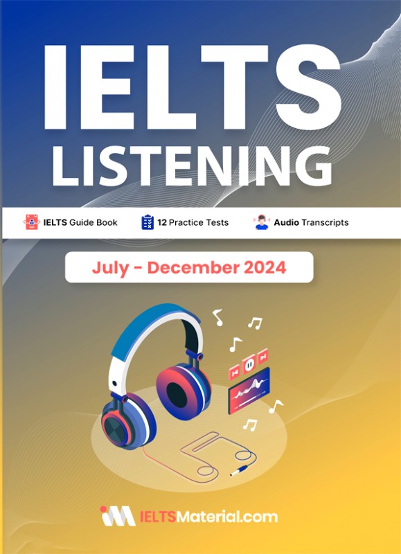 کتاب انگلیسی آزمون آیلتس IELTS Listening Actual Tests (July December 2024)