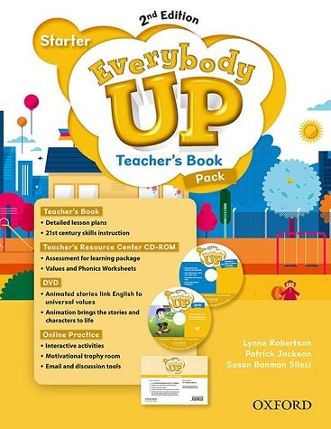 کتاب معلم انگلیسی Everybody Up Starter Teachers Book 2nd Edition