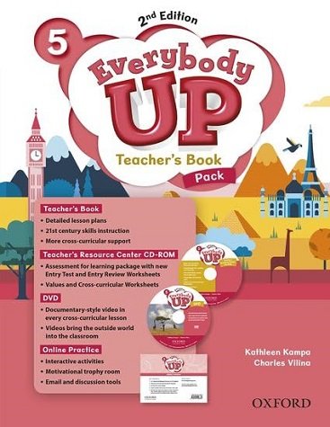 کتاب معلم انگلیسی Everybody Up 5 Teachers Book 2nd Edition
