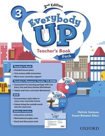 کتاب معلم انگلیسی Everybody Up 3 Teachers Book 2nd Edition