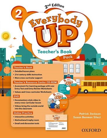 کتاب معلم انگلیسی Everybody Up 2 Teachers Book 2nd Edition