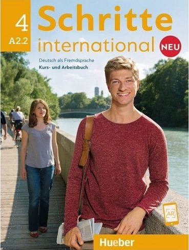 کتاب شریته Schritte international Neu 4 (A2.2) Kursbuch+Arbeitsbuch+CD zum Arbeitsbuch