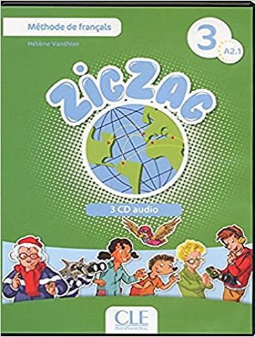 کتاب فرانسه Zigzag 3 – Niveau A2.1 + Cahier + CD (رنگی)