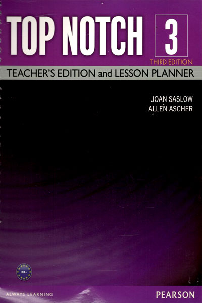 کتاب Top Notch 3 Teachers Edition and Lesson Planner