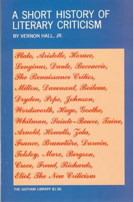 کتاب A short history of literary criticism - Hall