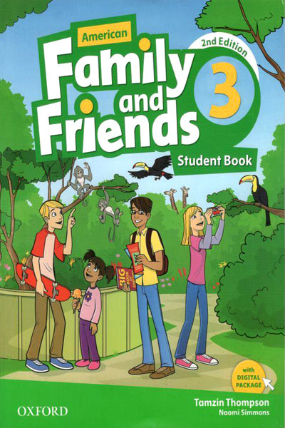 کتاب American Family and Friends 3 (2nd Edition)