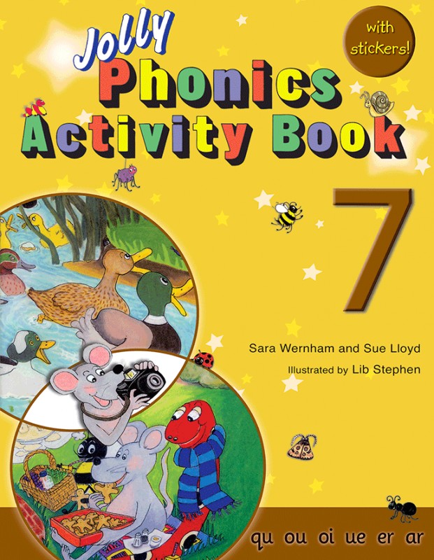 کتاب زبان Jolly Phonics Activity Book 7 +Work book