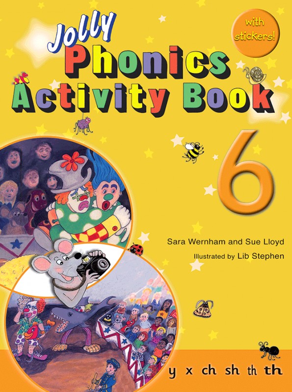 کتاب زبان Jolly Phonics Activity Book 6 +Work book