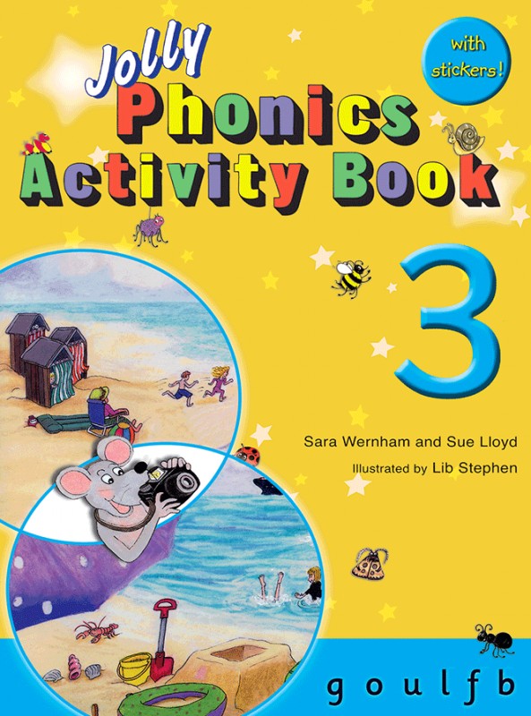 کتاب زبان Jolly Phonics Activity Book 3 +Work book