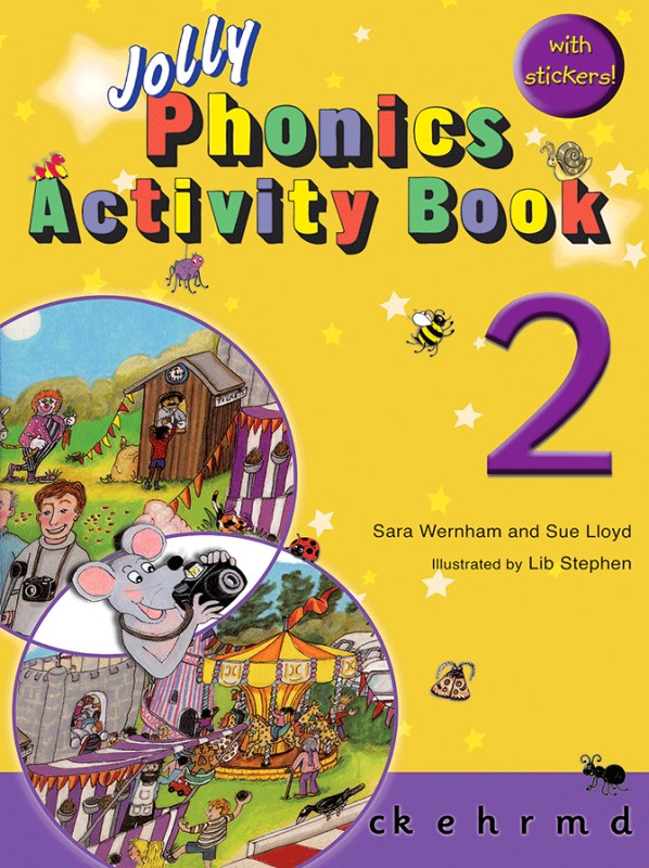 کتاب زبان Jolly Phonics Activity Book 2 +Work book