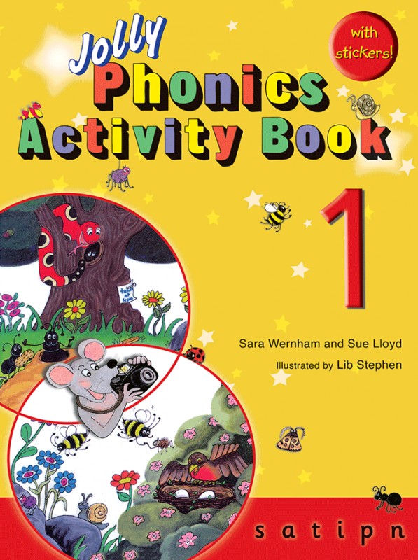 کتاب زبان Jolly Phonics Activity Book 1 +Work book