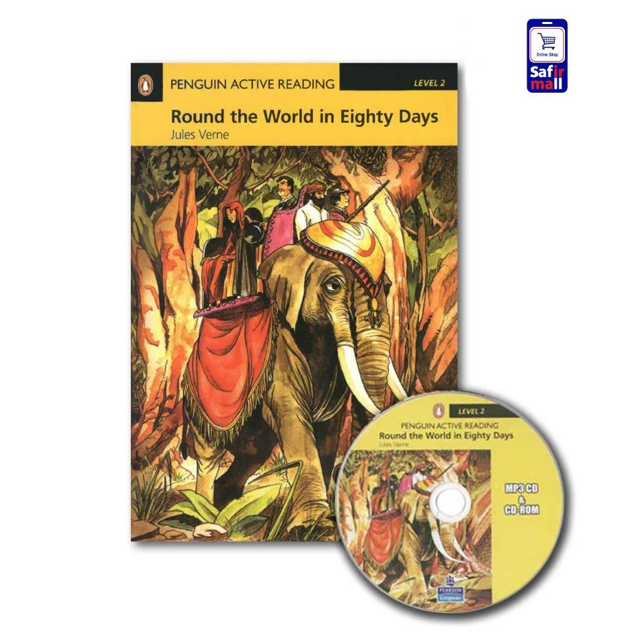 کتاب داستان انگلیسی Round the World in Eighty Days