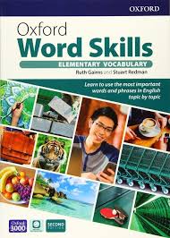 کتاب زبان انگلیسی oxford word skills elementary vocabulary وزیری