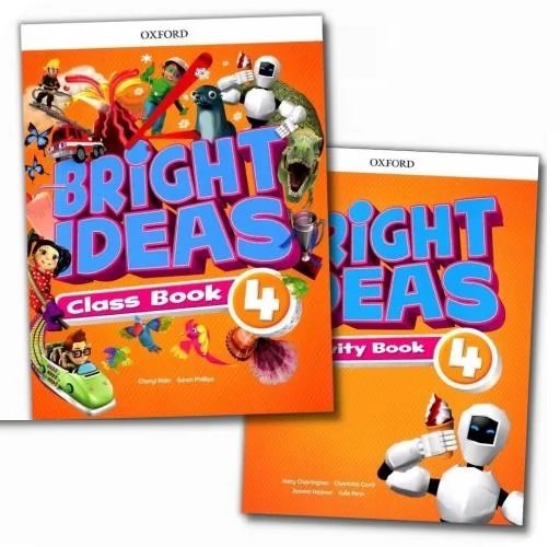 کتاب Bright Ideas Level 4 Class Book + Activity Book