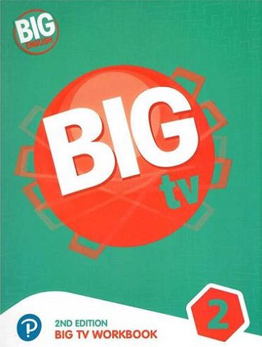 کتاب Big English 2 – Big TV Workbook 2nd +DVD