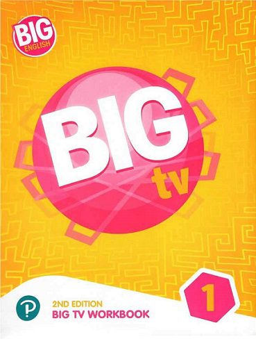 کتاب Big English 1 – Big TV Workbook 2nd +DVD