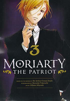 کتاب مانگا MORIARTY 3