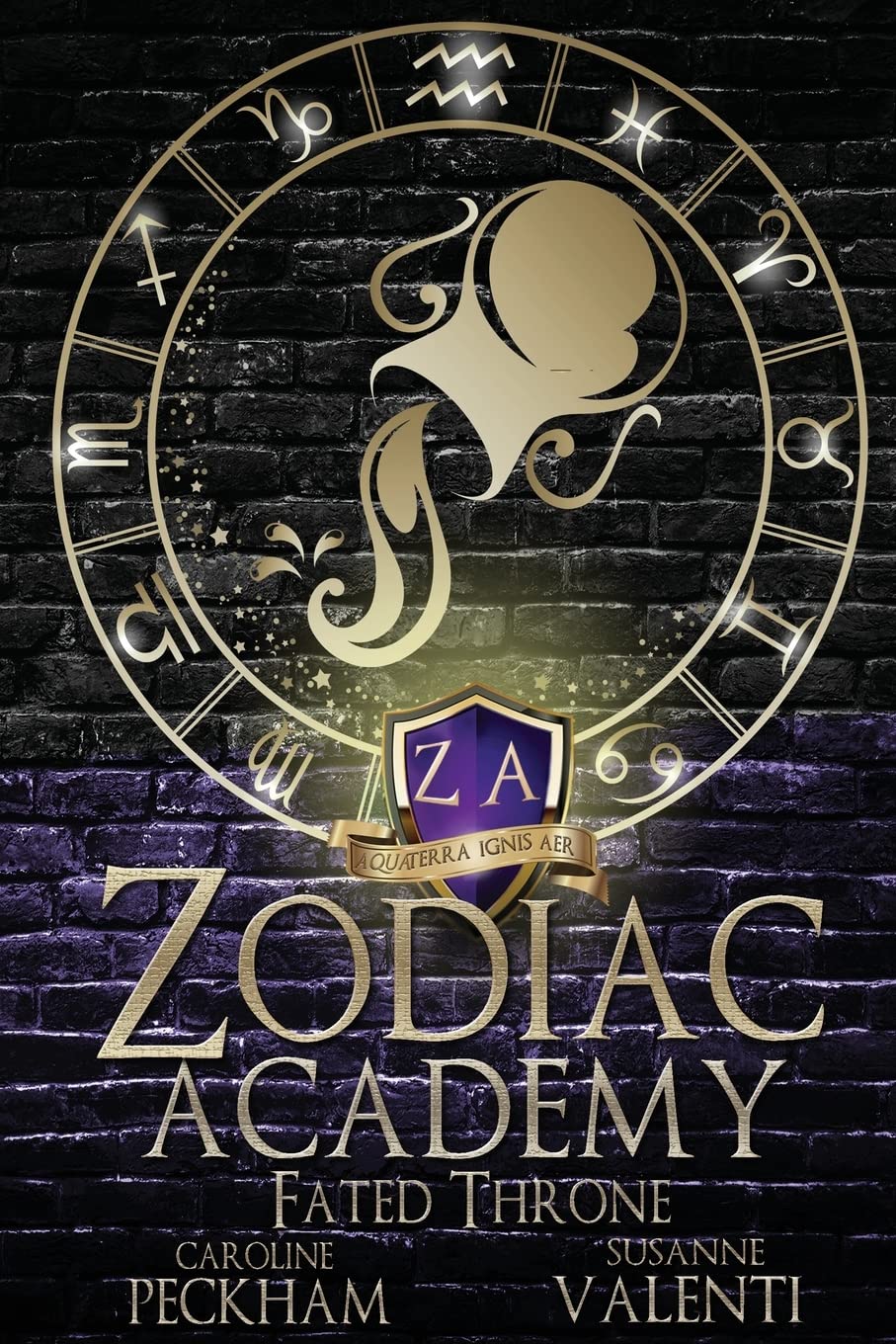 کتاب Fated Throne (Zodiac Academy Book 6) اثر Caroline Peckham, Susanne Valenti