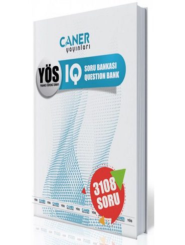 کتاب YOS IQ SORU BANKASI CANER YAYINLARI