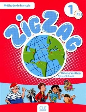 کتاب زبان فرانسه زیگزاگ Zigzag 1 - Niveau A1.1 + Cahier + CD