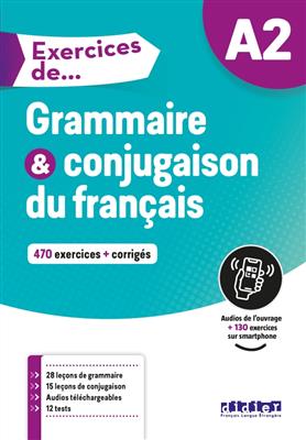 دانلود کتاب Exercices de Grammaire et conjugaison A2