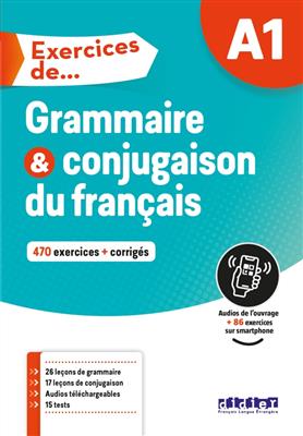 دانلود کتاب Exercices de Grammaire et conjugaison A1