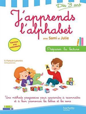 دانلود کتاب J’apprends l’alphabet avec Sami et Julie