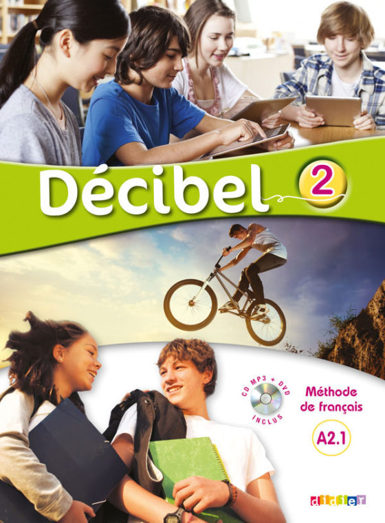 دانلود کتاب Decibel 2 niv.A2.1 – Livre + Cahier + CD mp3 + DVD