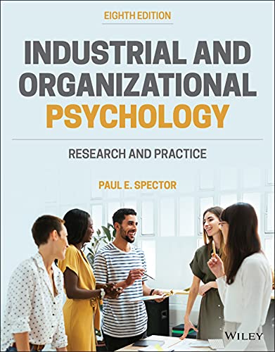 دانلود نسخه کامل کتاب زبان اصلی Industrial and Organizational Psychology: Research and Practice, 8th Edition 8th Edition PDF