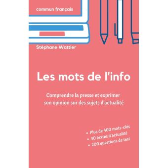 دانلود کتاب Les mots de l’info