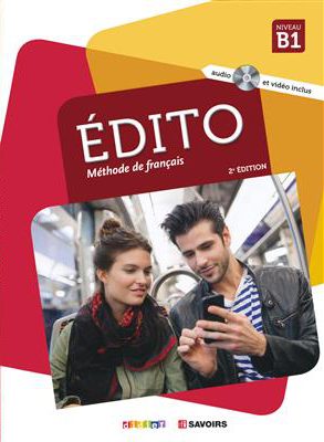 دانلود کتاب Edito B1 (éd. 2018) + cahier + DVD