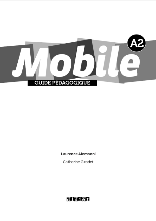 دانلود کتاب Mobile 2 – A2 – Guide pedagogique