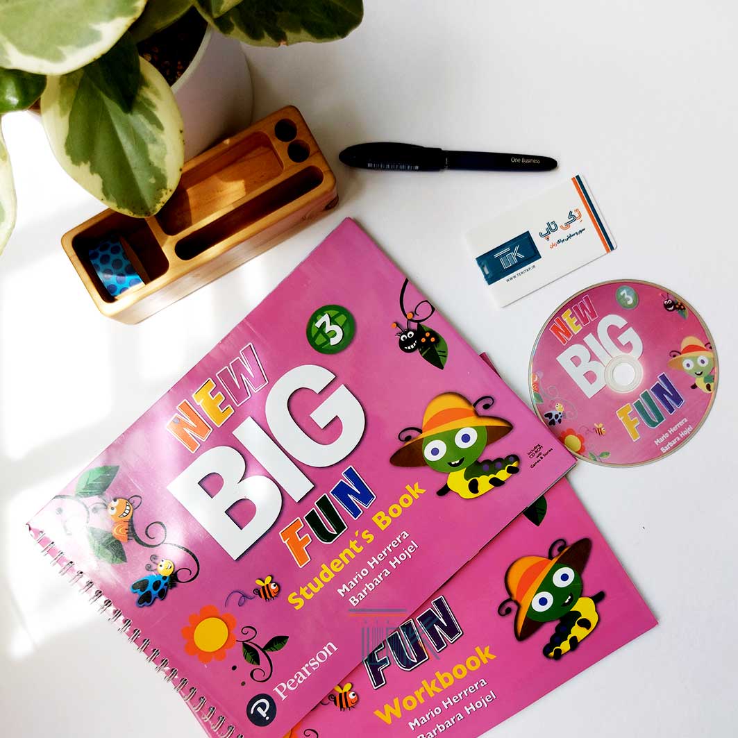 کتاب (SB+WB+Audio) New Big Fun 3
