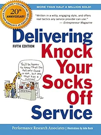 دانلود نسخه کامل کتاب Delivering Knock Your Socks Off Service (Knock Your Socks Off Series)