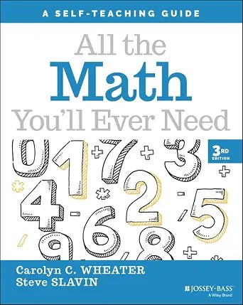 دانلود نسخه کامل کتاب All the Math You’ll Ever Need: A Self-Teaching Guide (Wiley Self-Teaching Guides)