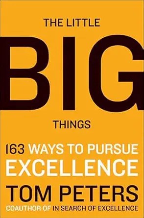 دانلود نسخه کامل کتاب The Little Big Things: 163 Ways to Pursue Excellence