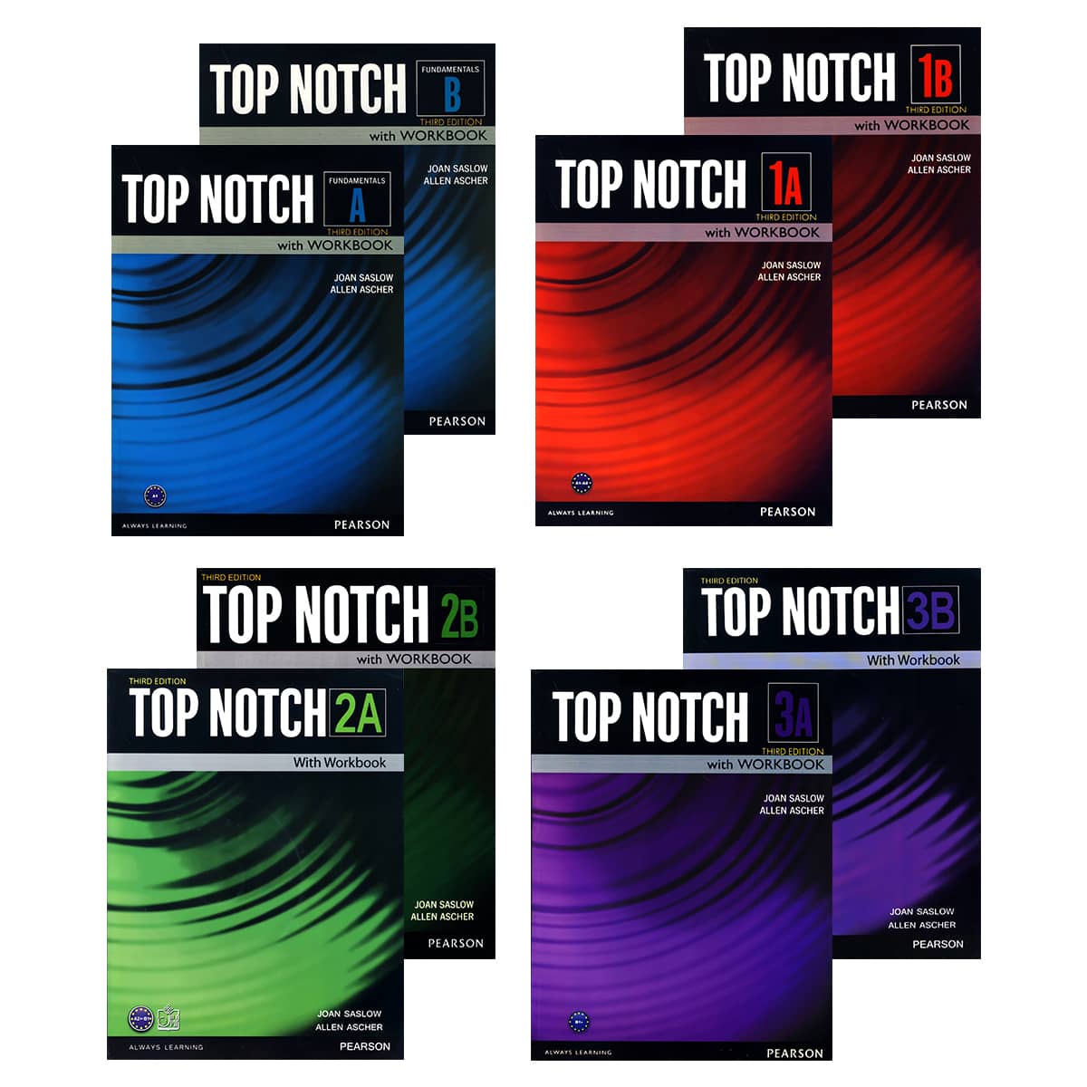 مجموعه کتاب های Top Notch Third Edition