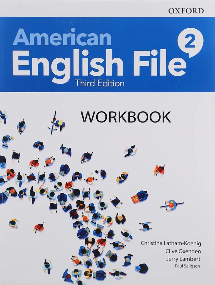 کتاب American English File 2 Third Edition Workbook