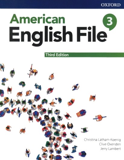 کتاب NEW American English File 3 Third Edition +کتاب کار