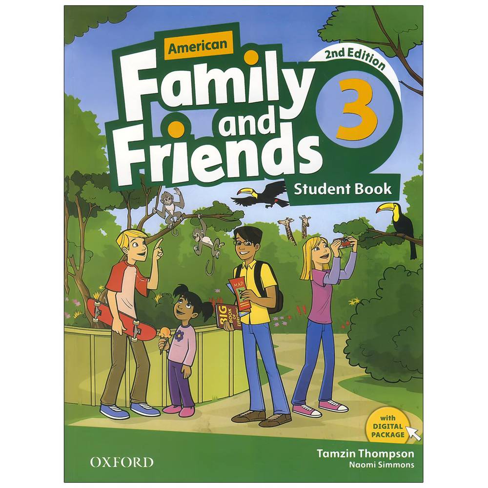 کتاب American Family and Friends 3 2nd edition