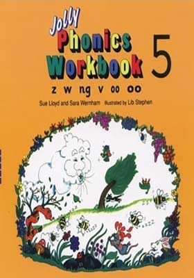 کتاب Jolly Phonics 5 Workbooks