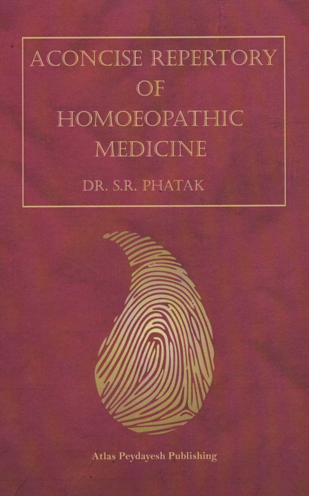 کتاب A Concise Repertory of Homoeopathic Medicines | انتشارات اطلس پیدایش