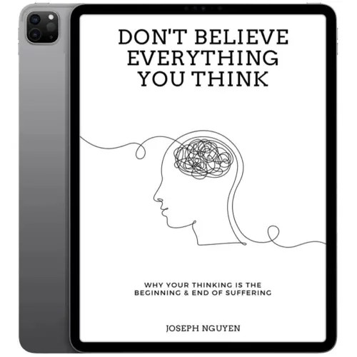 دانلود نسخه کامل کتاب انگلیسی Dont Believe Everything You Think 2022 | رمان انگلیسی | کتاب PDF خارجی