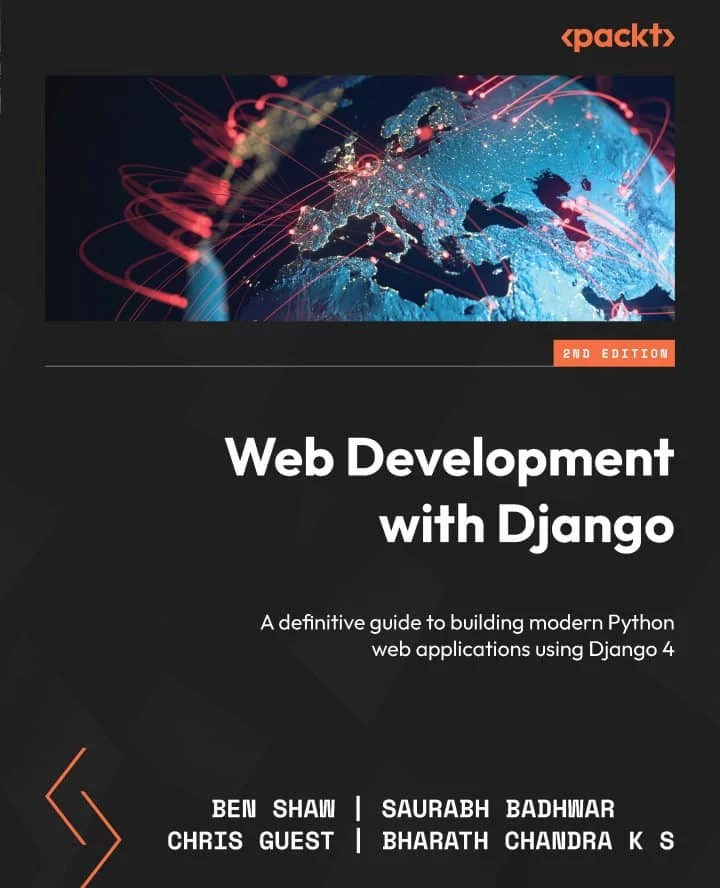 کتاب Web Development with Django نسخه 2 چاپ سال 2023
