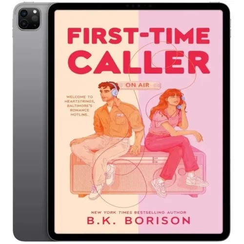دانلود نسخه کامل کتاب انگلیسی First Time Caller 2025 | رمان انگلیسی | کتاب PDF خارجی