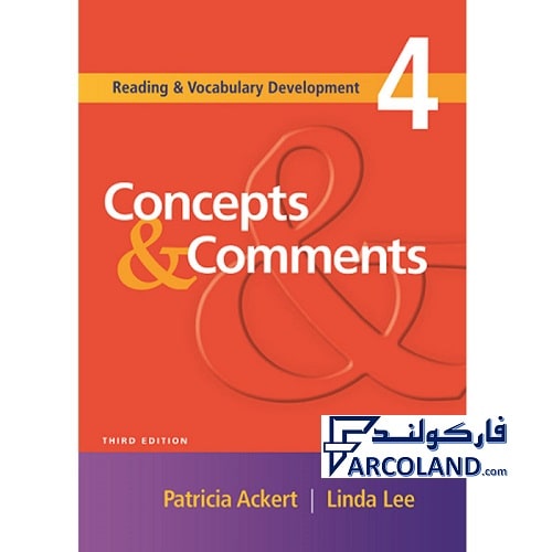 کتاب زبان کانسپت اند کامنت concepts and comments 4