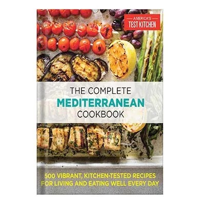 دانلود نسخه کامل کتاب The Complete Mediterranean Cookbook 500 Vibrant, Kitchen-Tested Recipes for Living and Eating Well Every Day by America’s Test Kitchen