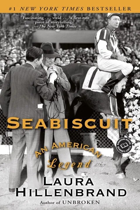 دانلود نسخه کامل کتاب صوتی انگلیسی سیبیسکیت، اثر لورا هیلن‌برند Seabiscuit: An American Legend by Laura Hillenbrand