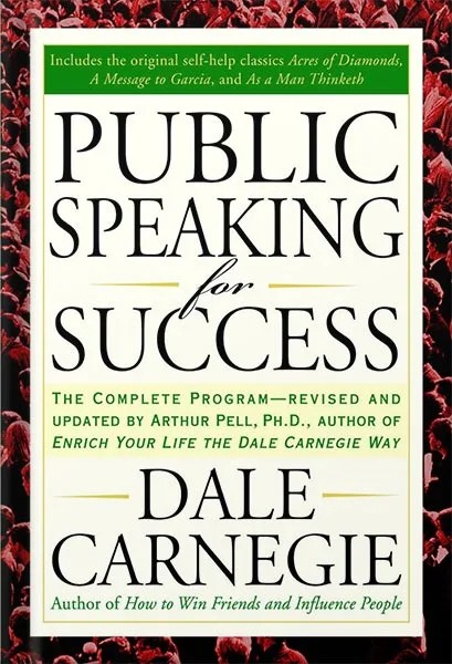 دانلود نسخه کامل کتاب Public Speaking for Success by Dale Carnegie PDF
