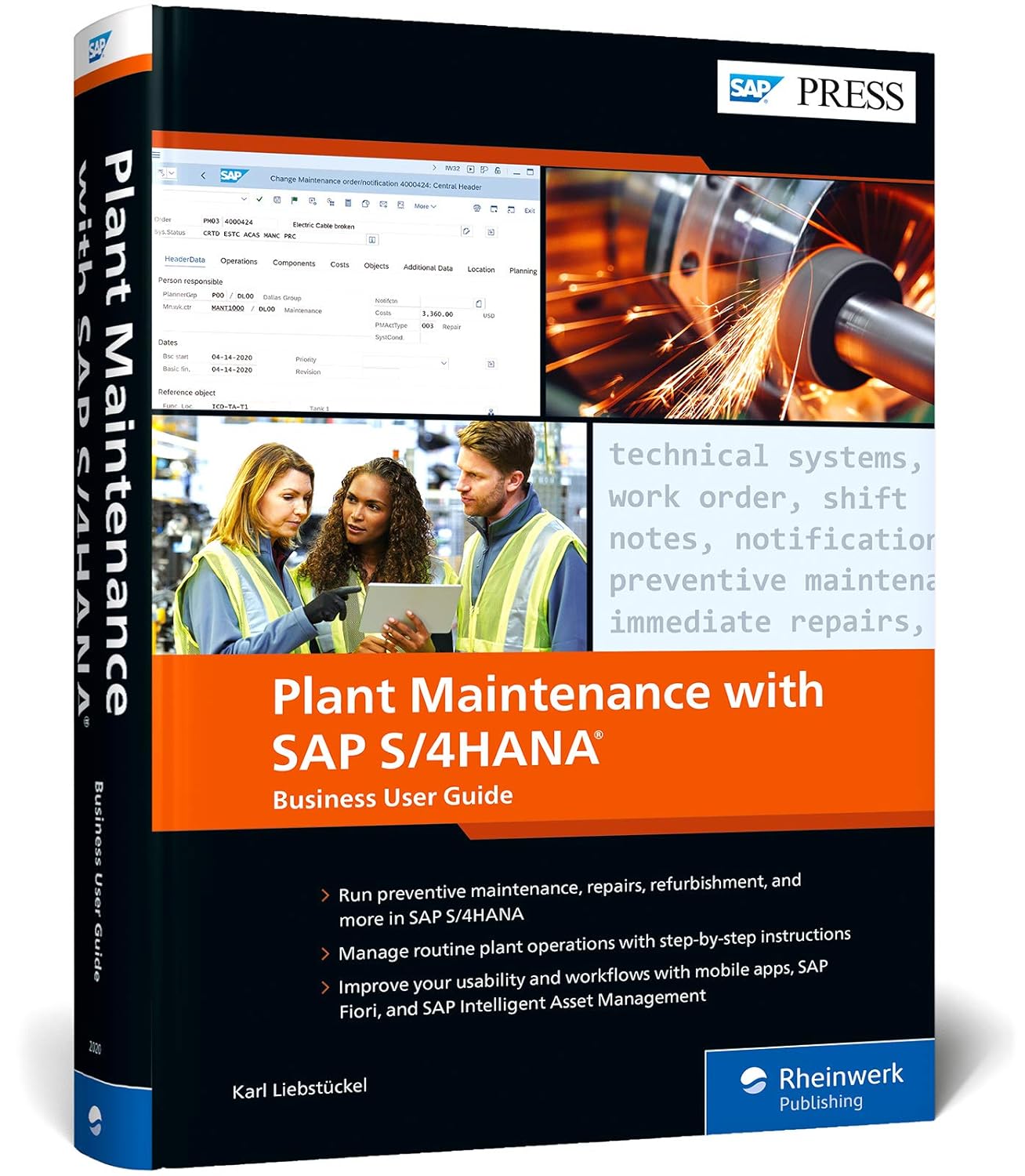 کتاب Plant Maintenance with SAP S/4HANA: Asset Management Business User Guide (SAP PRESS)